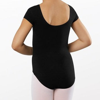 Cotton Short Sleeve Leotard