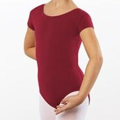 Cotton Short Sleeve Leotard