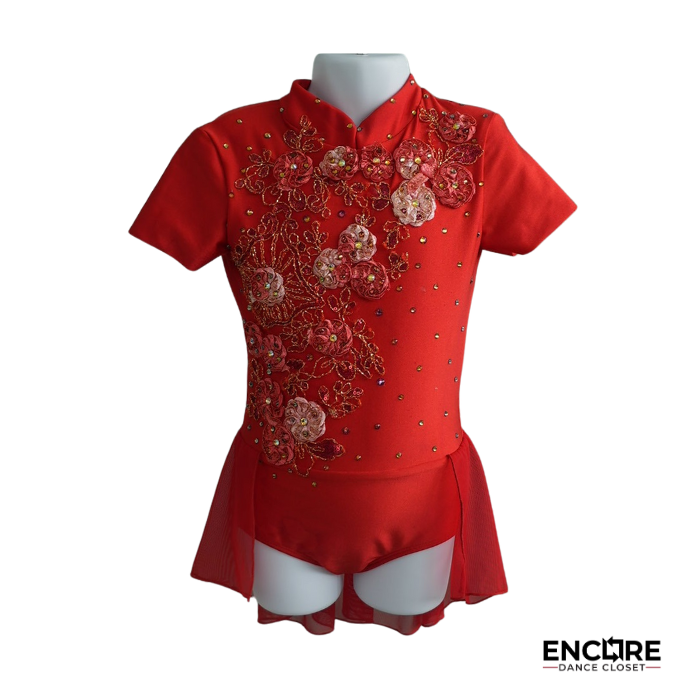 Scarlet Blossom Elegance