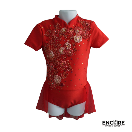 Scarlet Blossom Elegance