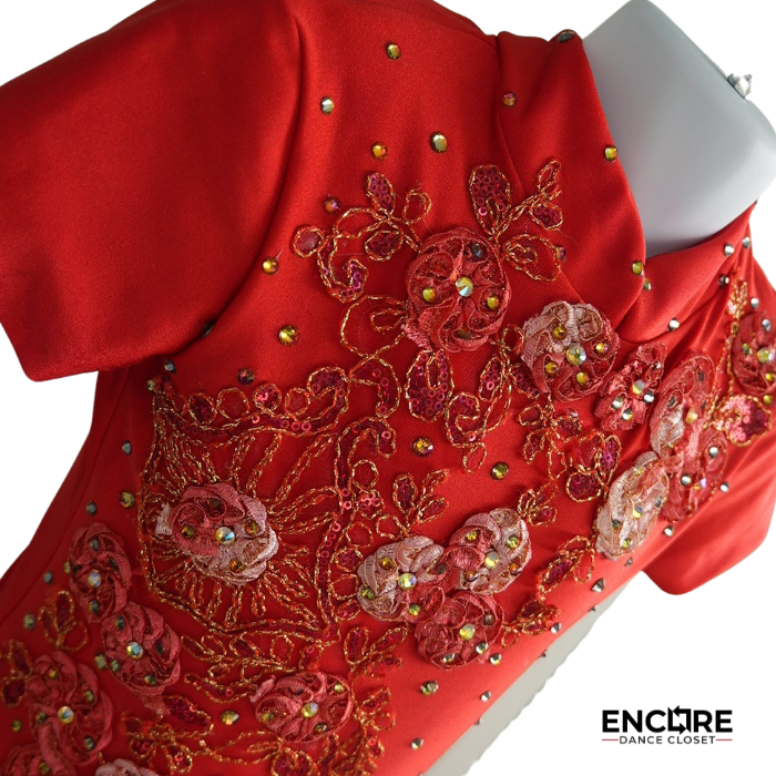 Scarlet Blossom Elegance