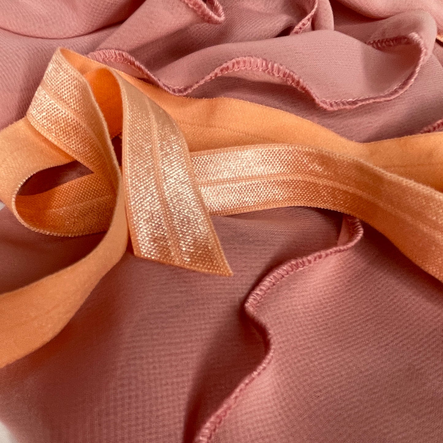 Dusty Rose Chiffon Ballet Wrap Skirt - Contemporary