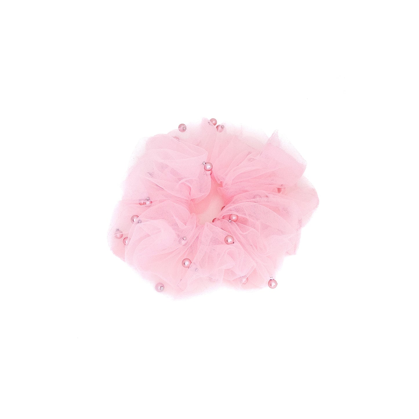 Pearl & Tulle Grande' Hair Scrunchie