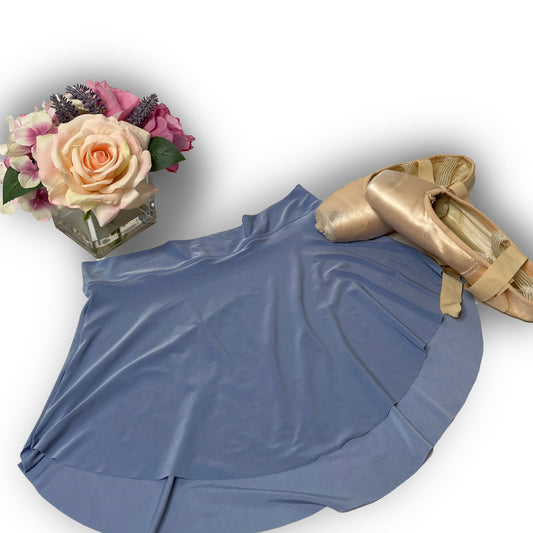 Cotton Candy Blue Ballet Pull On Skirt - Demi