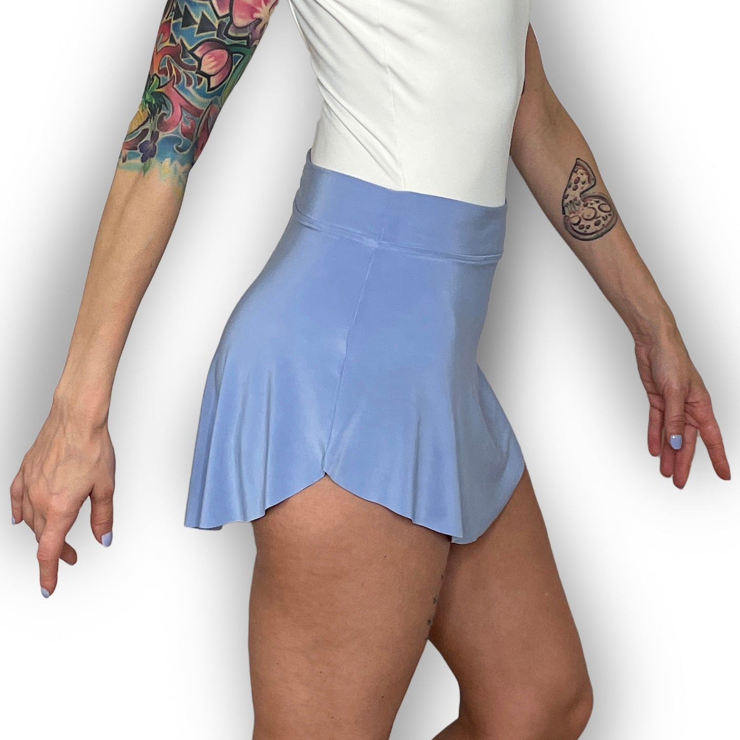 Cotton Candy Blue Ballet Wrap Skirt - Demi