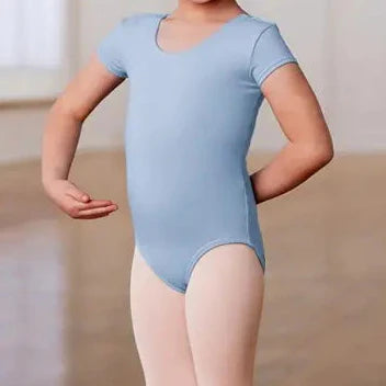 Cotton Short Sleeve Leotard