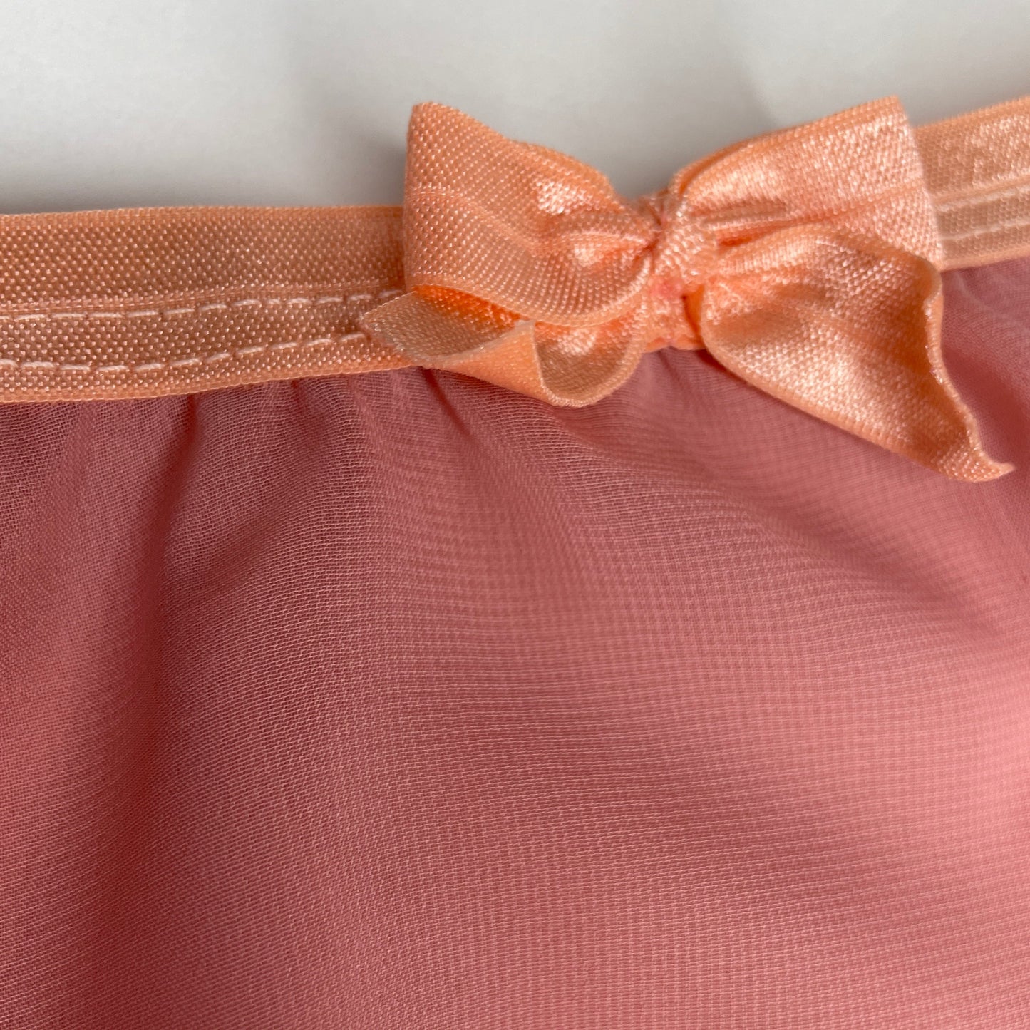 Dusty Rose Girls Chiffon Ballet Pull On Skirt
