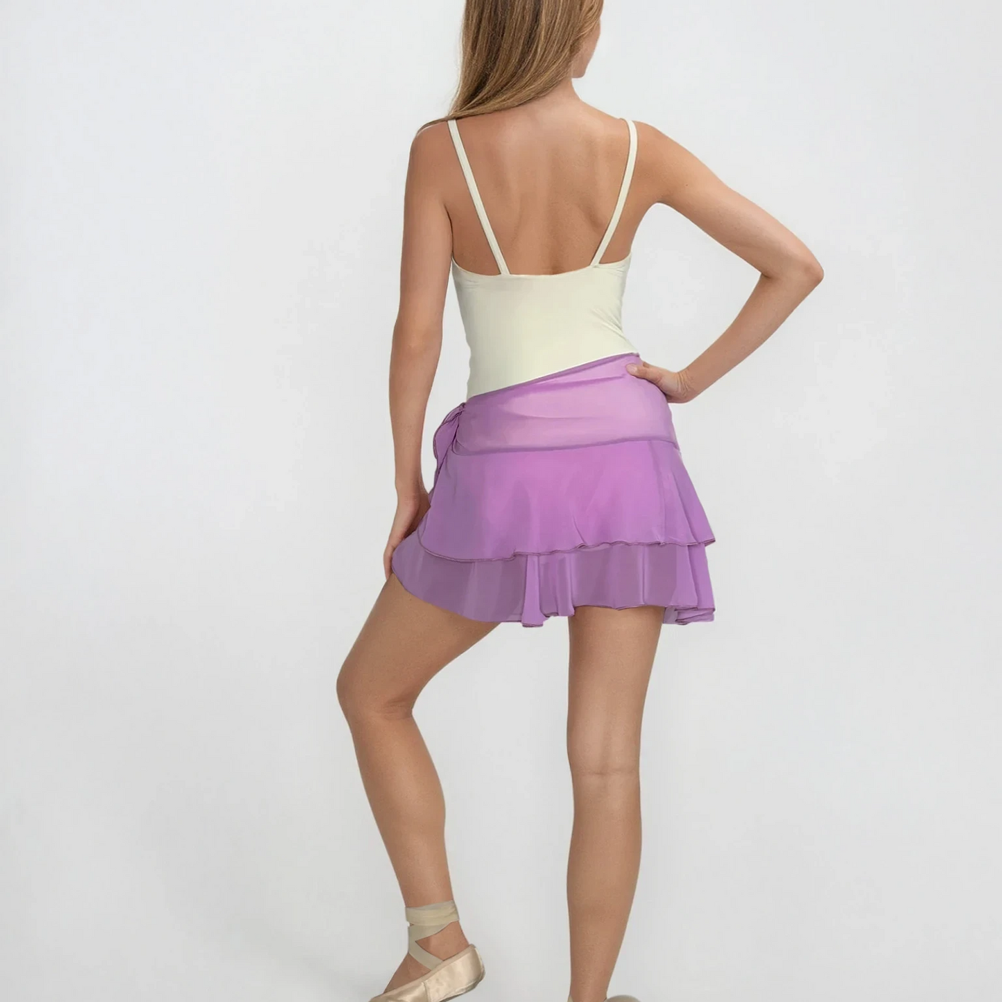 Flutter Ballet Wrap Skirt - Orchid