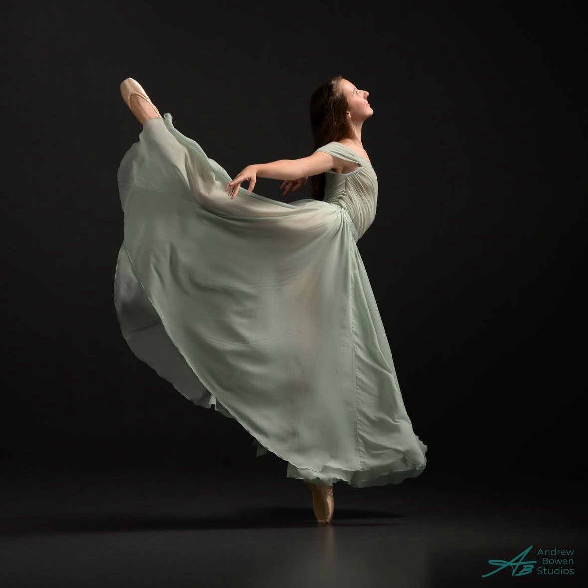 Photoshoot Flying Skirt / Double Circle Skirt / Ballet Pull On Maxi Skirt