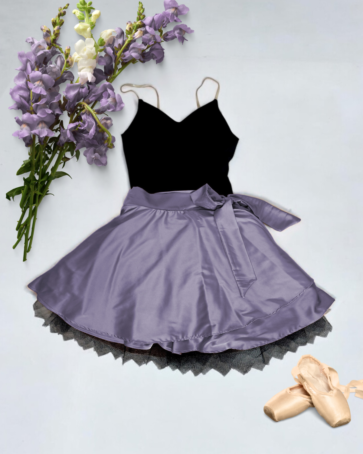 Perfect Party Ballet Wrap Skirt