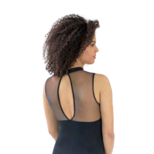 Women's Mock Mesh Leotard