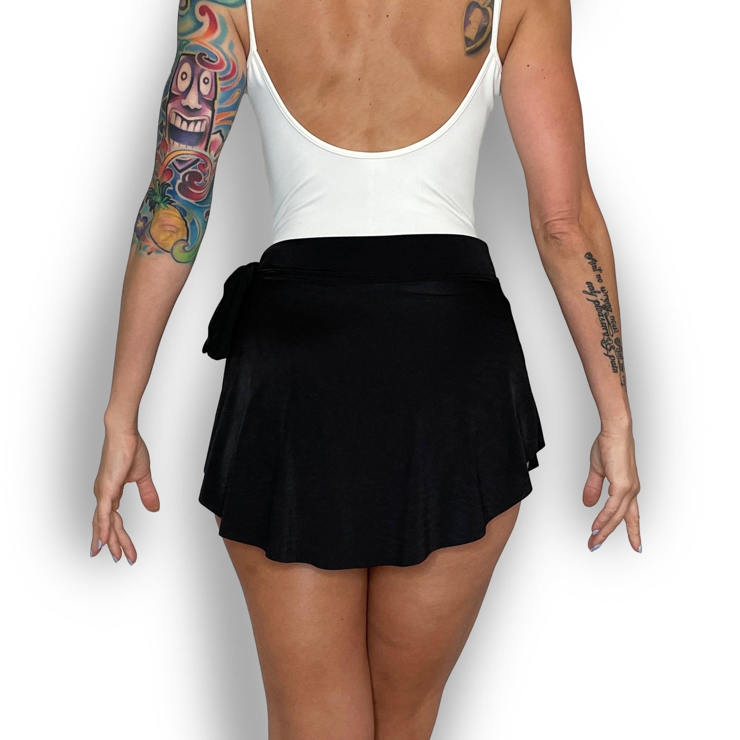 Black Ballet Wrap Skirt - Demi